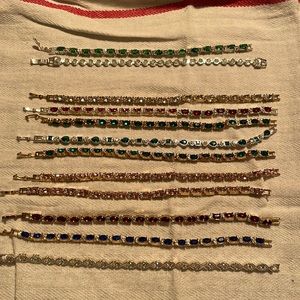Costume tennis bracelets